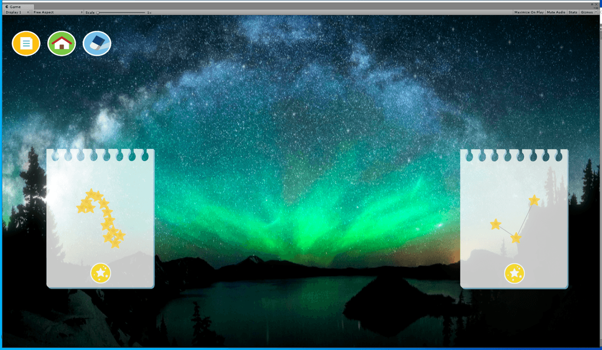 1. 밤하늘 그림 그리기