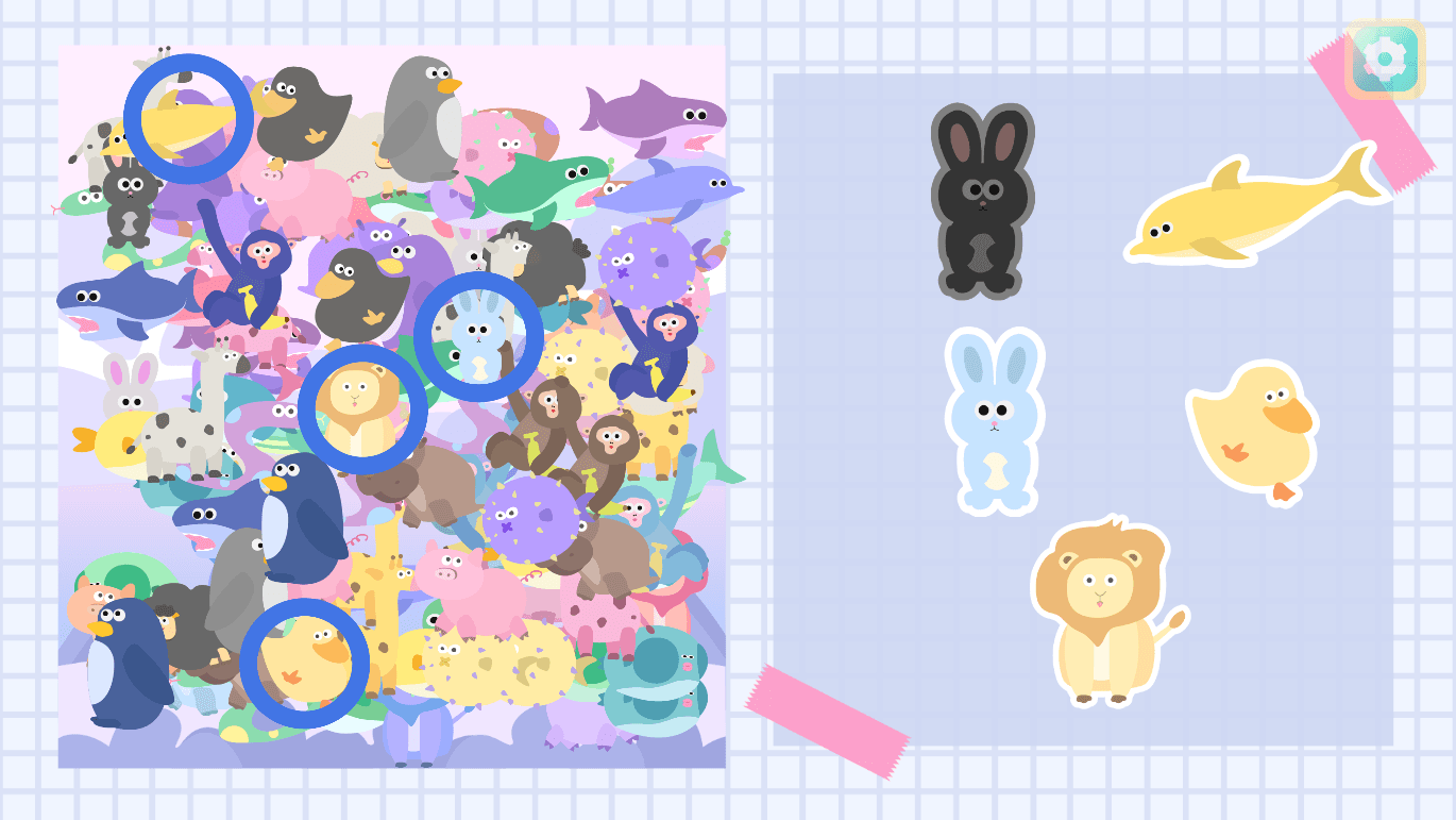 동물 조각 맞추기